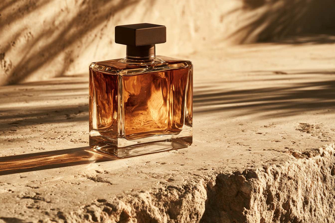 Original perfume bottle without a logo