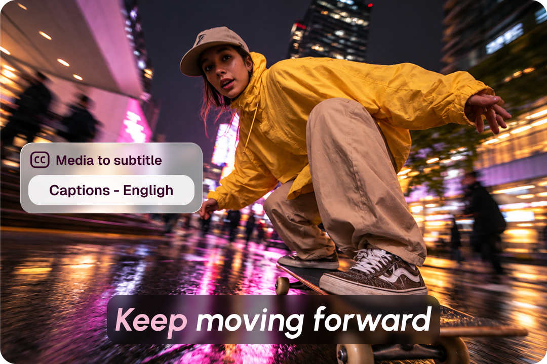 CinLink workflow: add subtitles in the same workflow